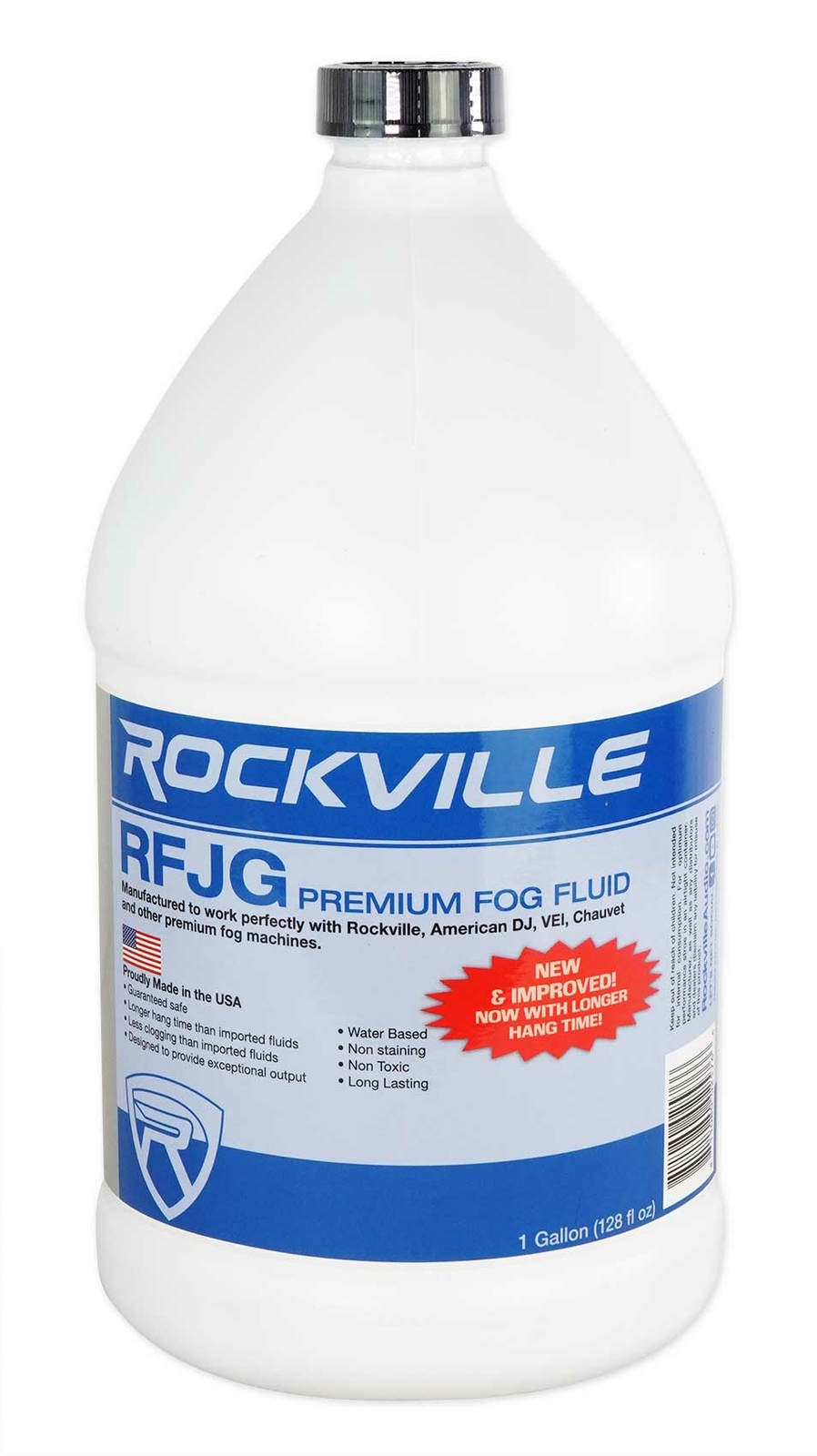 Rockville Gallon Fluid Smoke Juice For American DJ ADJ ENTOUR Faze Fog Machine