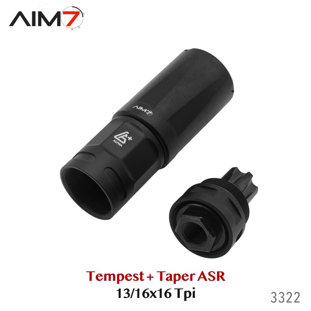 AIM7 Tempest XDT Taper ASR & Gsh-0.5 Linear Muzzle Compensator 223/22/9mm
