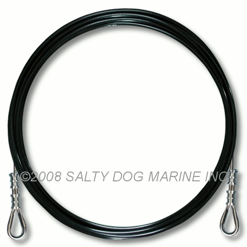 HOBIE CAT WAVE CLUB FORESTAY WIRE BLACK - NEW ( #159572 )