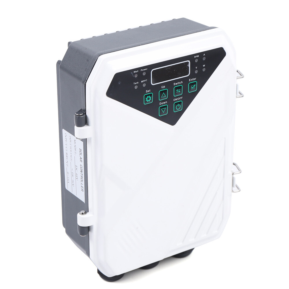 3" Solar Water Pump 48V 500W Submersible Bore Deep Well Pump MPPT Controller Kit