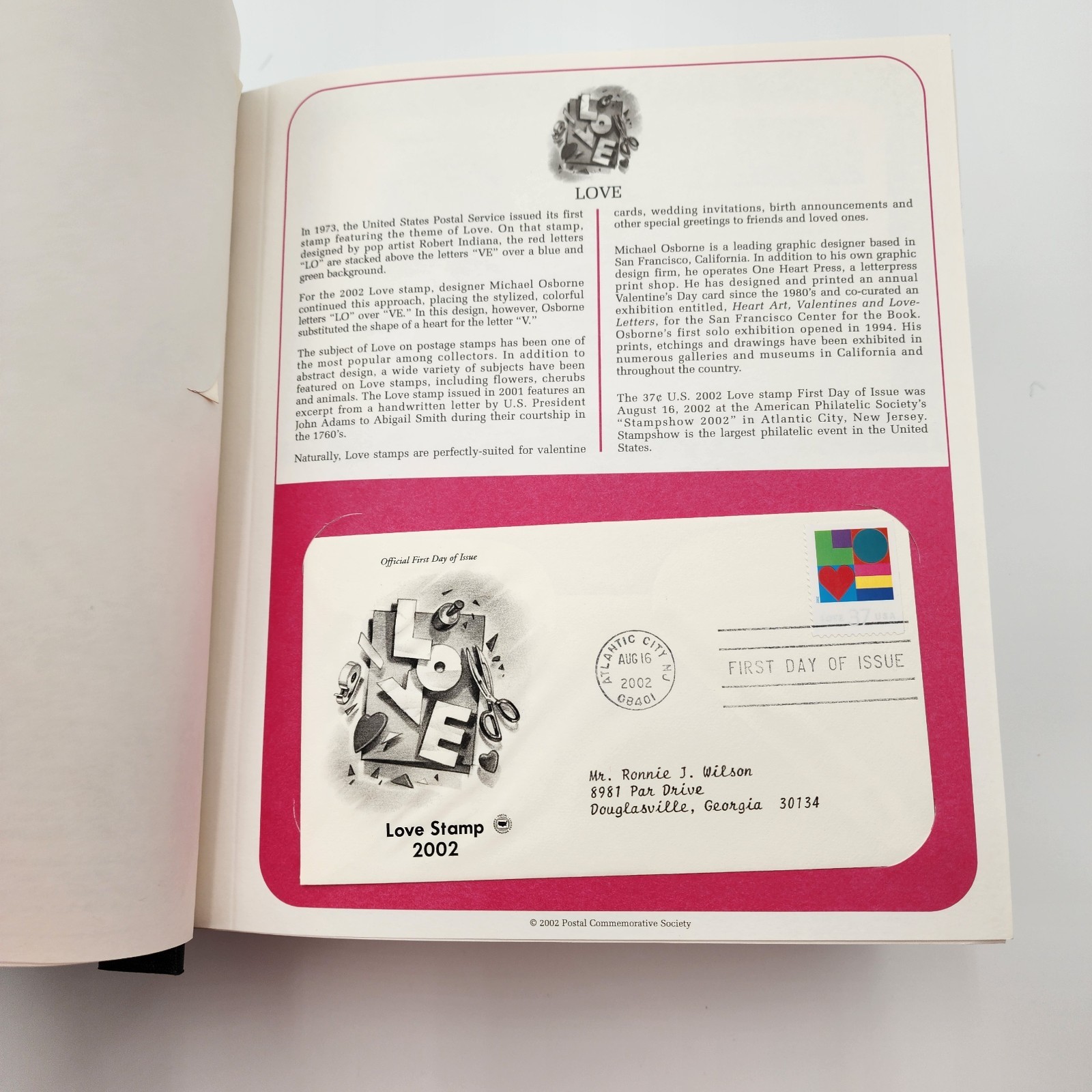 Postal Commemorative Society Complete 204 First Day Covers Binder 1999-2004 USA