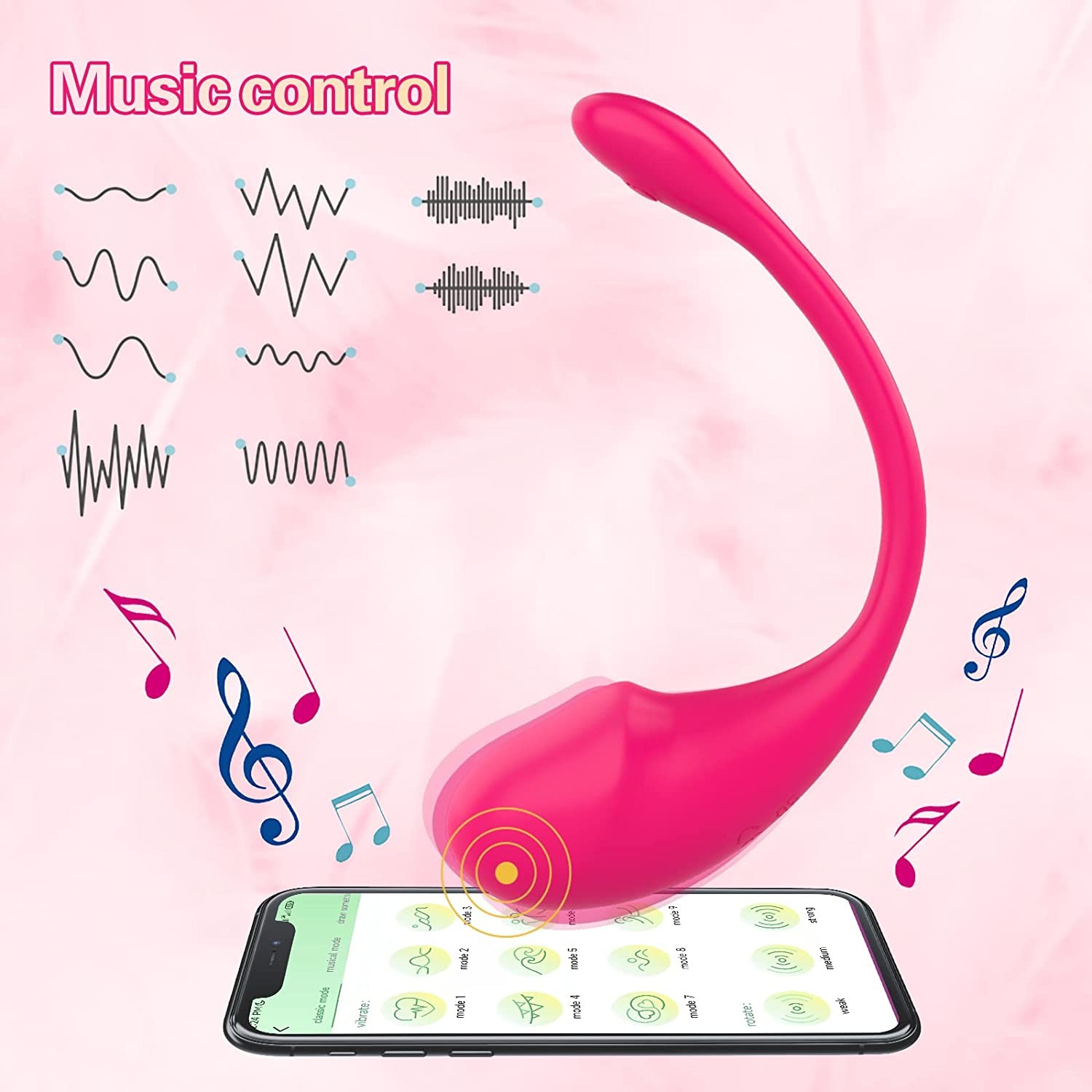 APP Remote Bullet Egg Wearable Clit Vibrator G-Spot Massager Sex Toys for Women