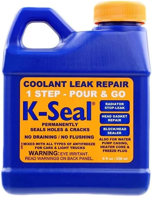 K-Seal ST5501 Multi Purpose One Step Permanent Coolant Leak Repair, Blue