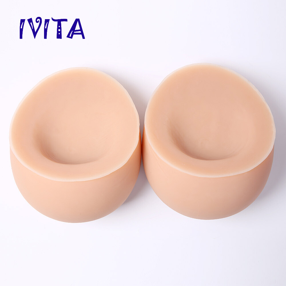 IVITA G Cup Silicone Breast Forms Crossdresser Fake Boobs Enhancers