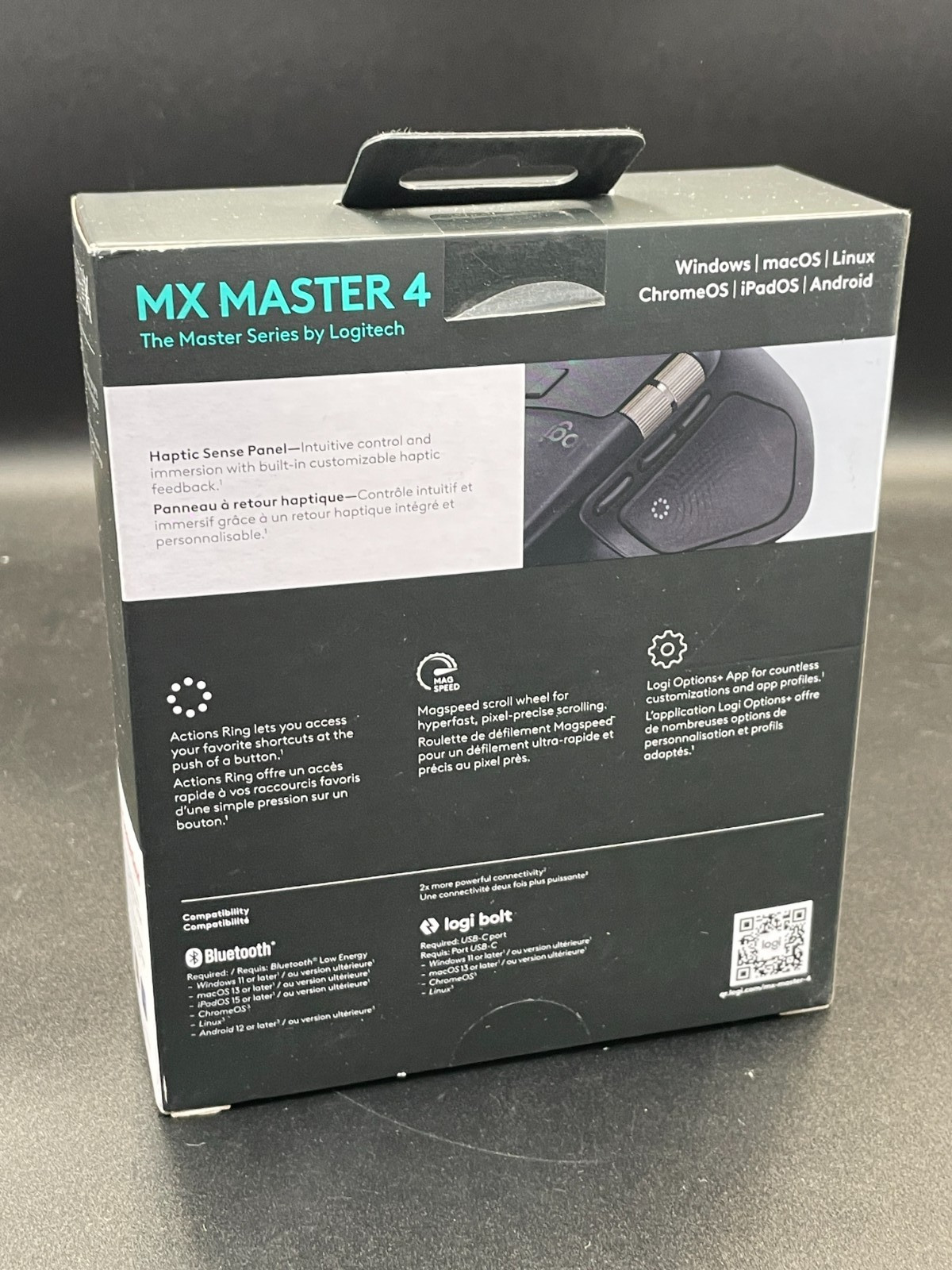 Logitech - MX Master 4 - Adobe Edition - Mouse