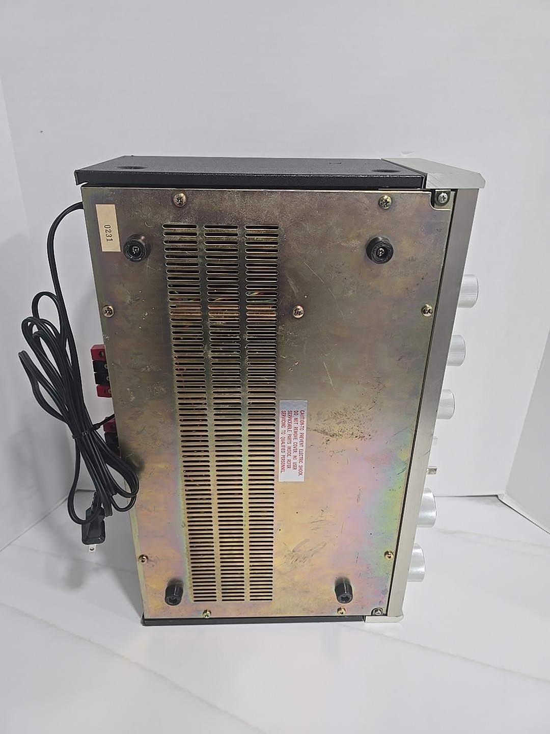 🔥 1978 Harmon Kardon Silver Face HK 503 DC Coupled Integrated Amp TESTED 🔥