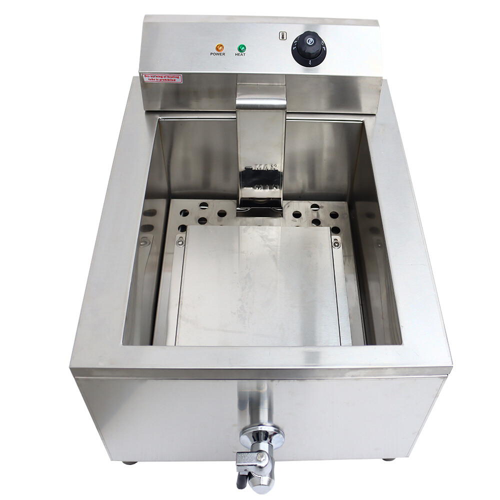 TECHTONGDA 110V Stainless Steel Multi-Purpose Funnel Cake Fryer for Donuts etc.