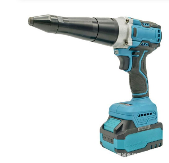 Electric Rivet Gun, Riveting Tool, Battery-powered, Fully Automatic Electric
