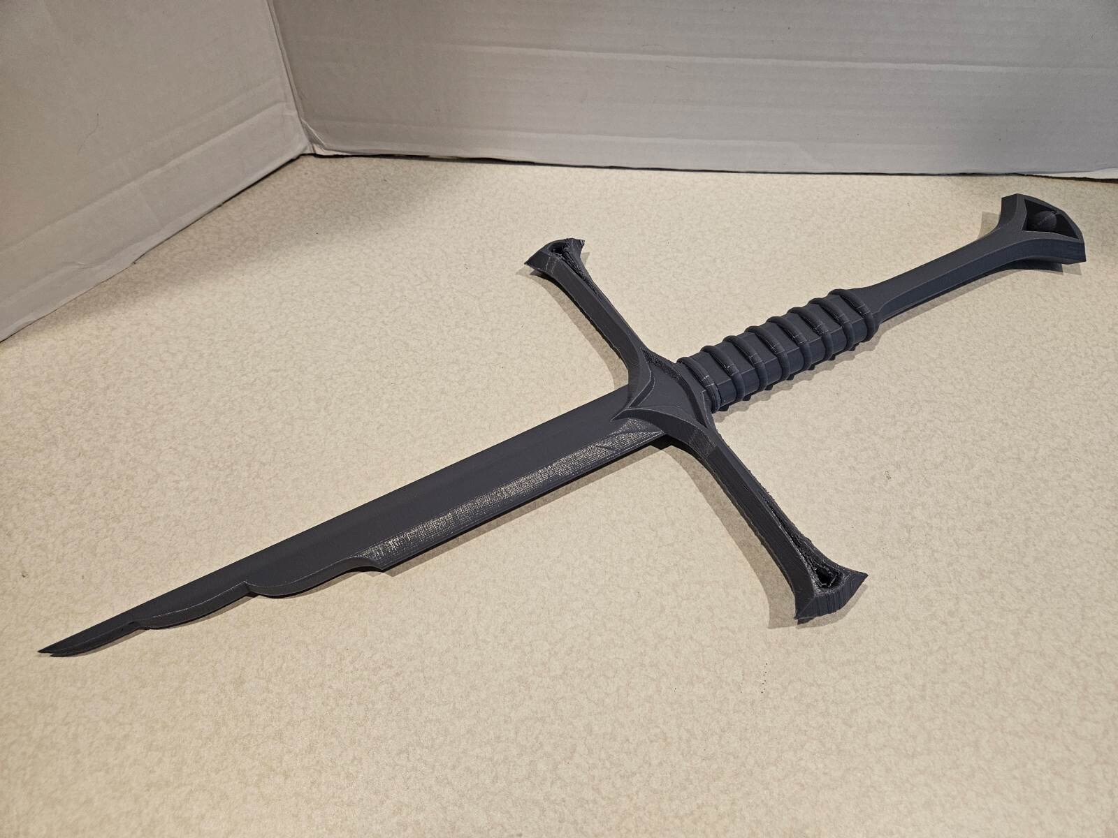 3d Printed Narsil - Isildur's sword Lord Of The Rings