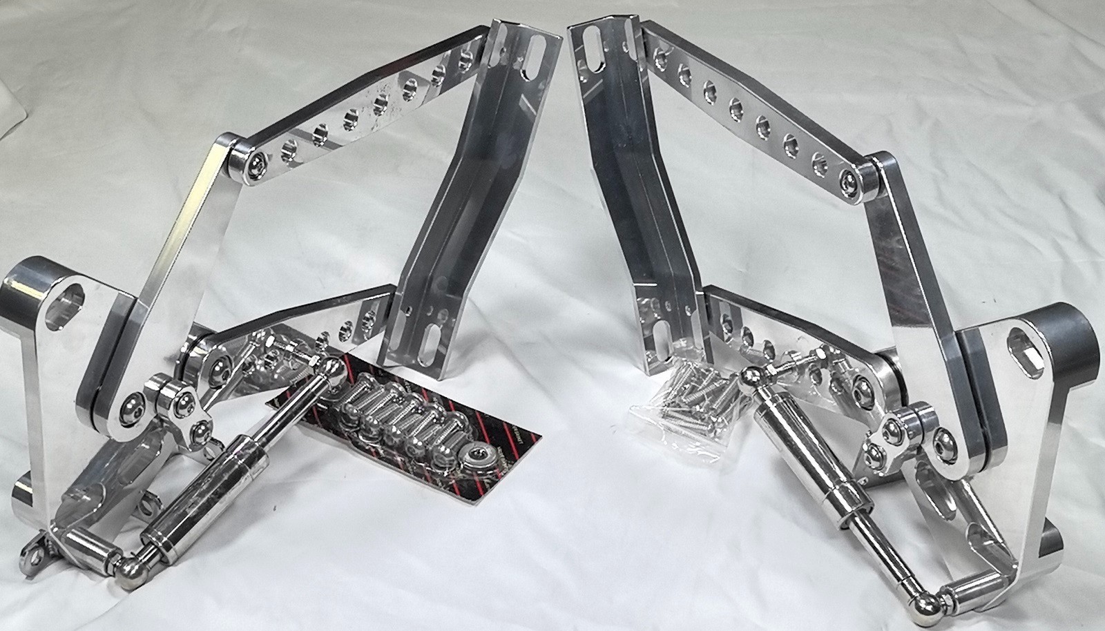 Chevrolet C10 1967 1968 1969 1970 71 72 GM Truck Hood Hinge Pair Billet Aluminum