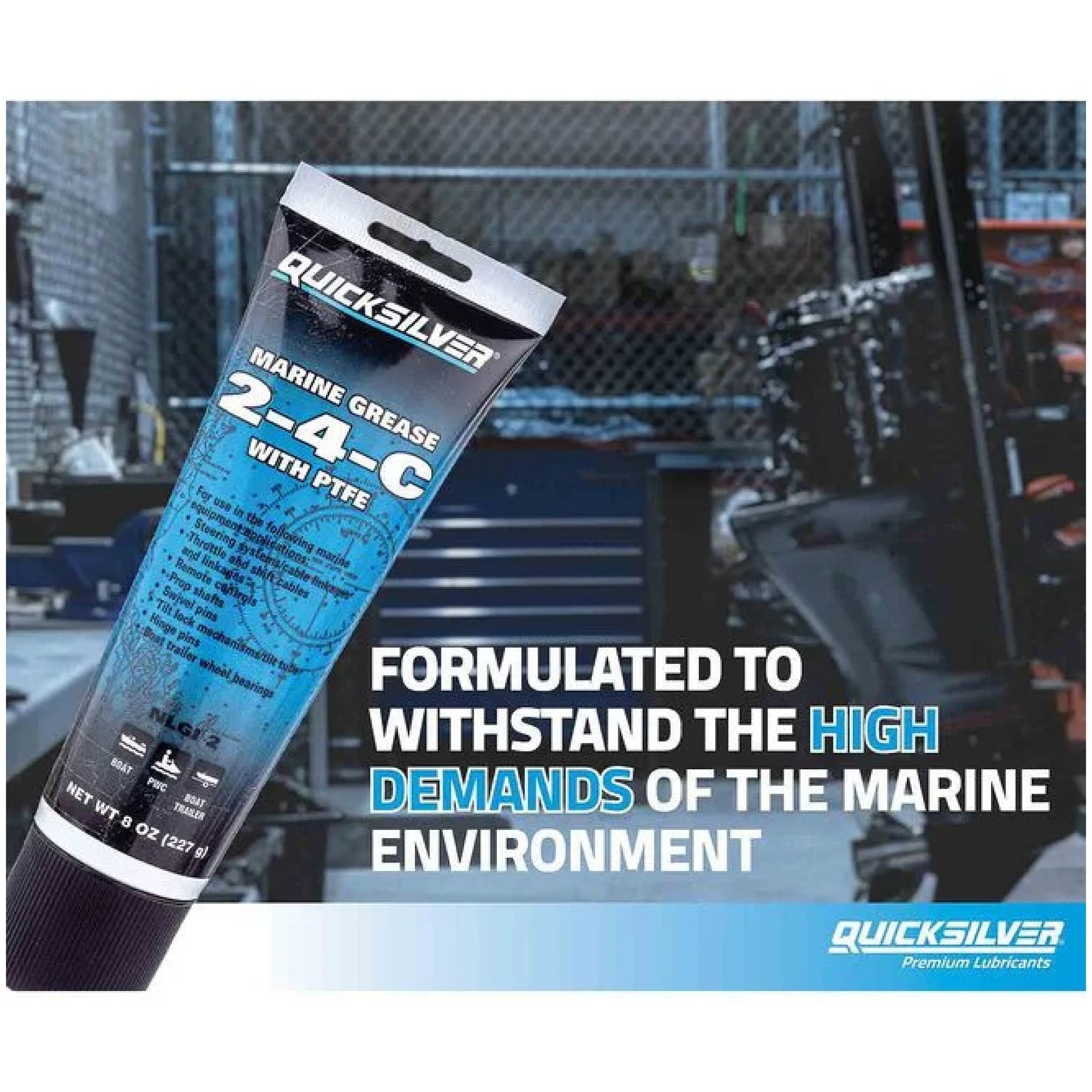 2-4-C Marine Grease with PTFE