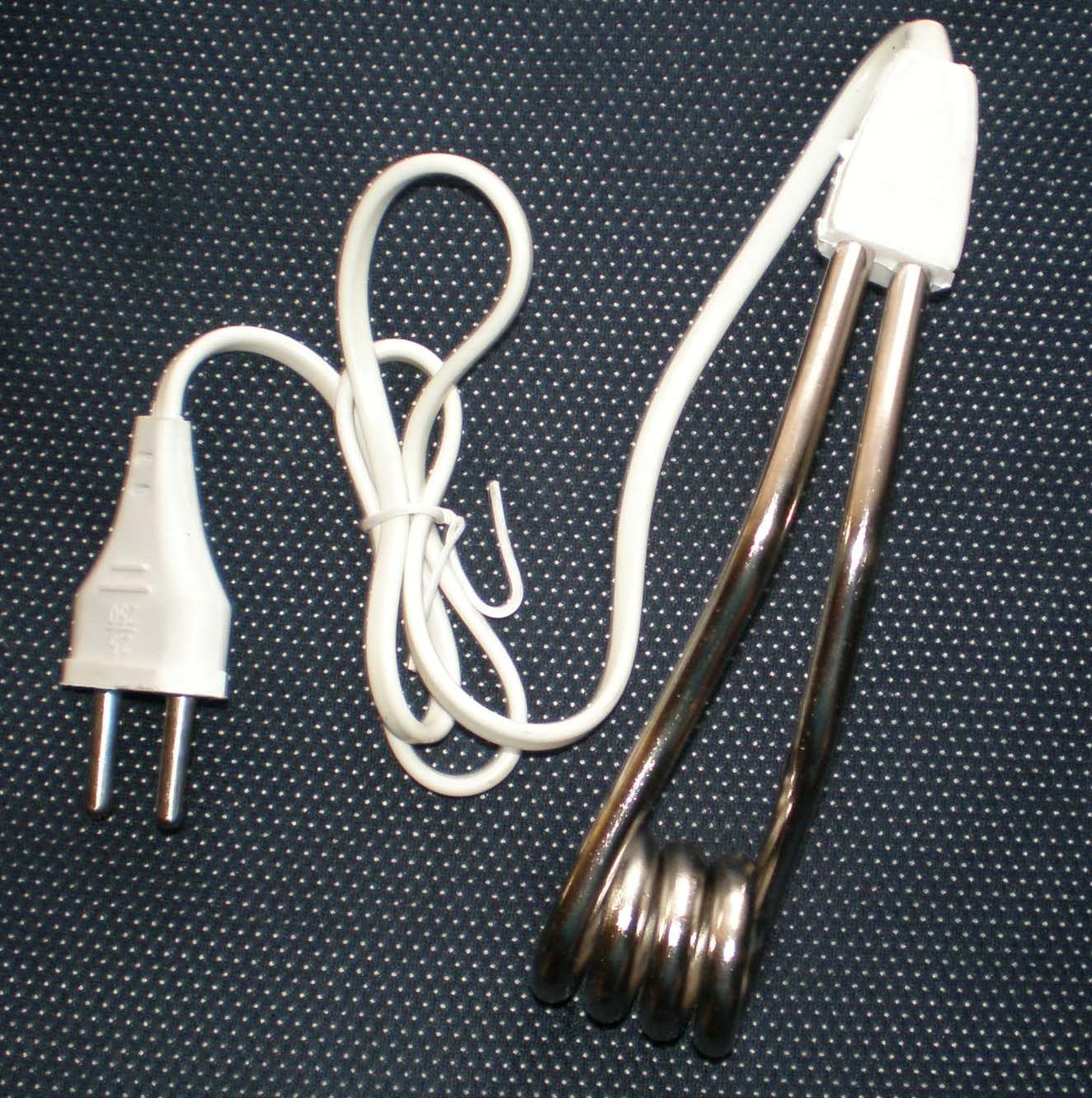 500W Water Heater Portable Electric Liquid Immersion Element Boiler Travel 220V