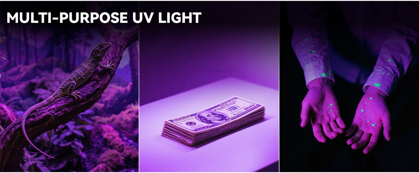 WarStar 1500 Lumen Rechargeable USB-C Flat EDC Flashlight Multi-Function Light