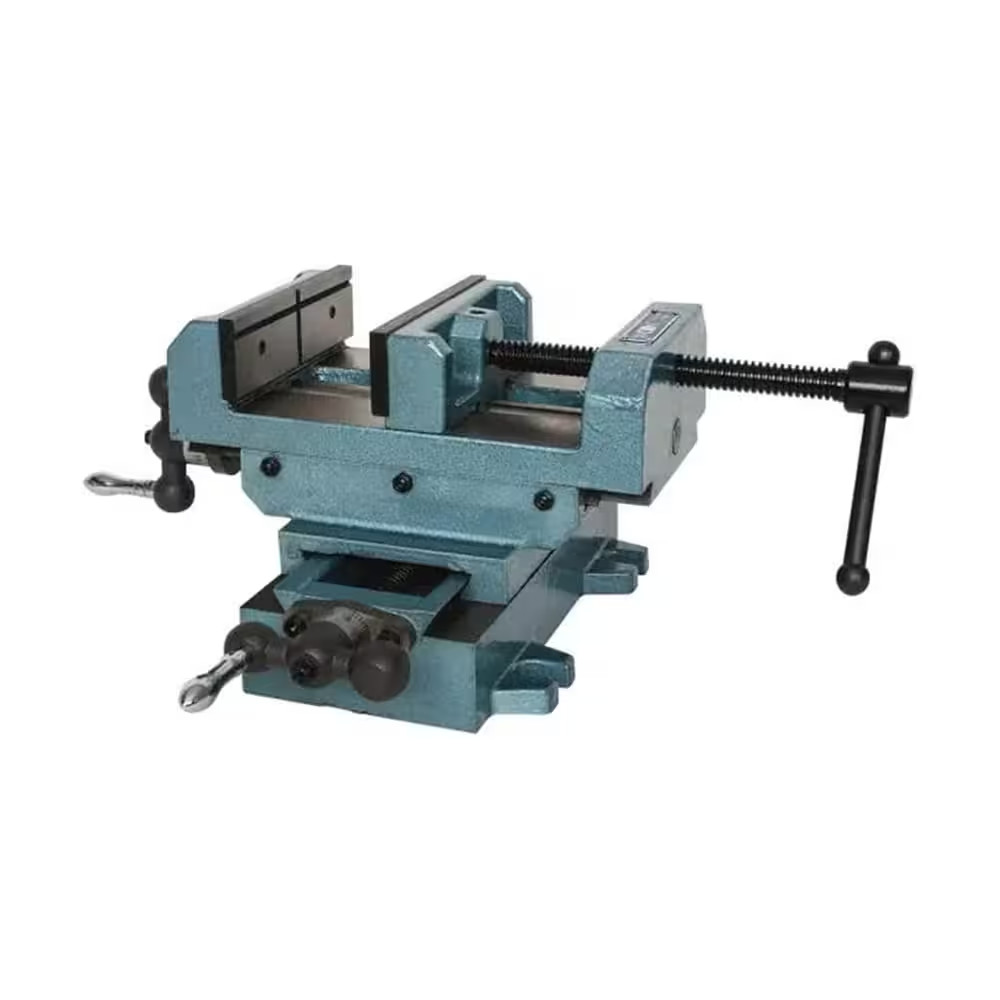 5 In. Cross Slide Drill Press Vise
