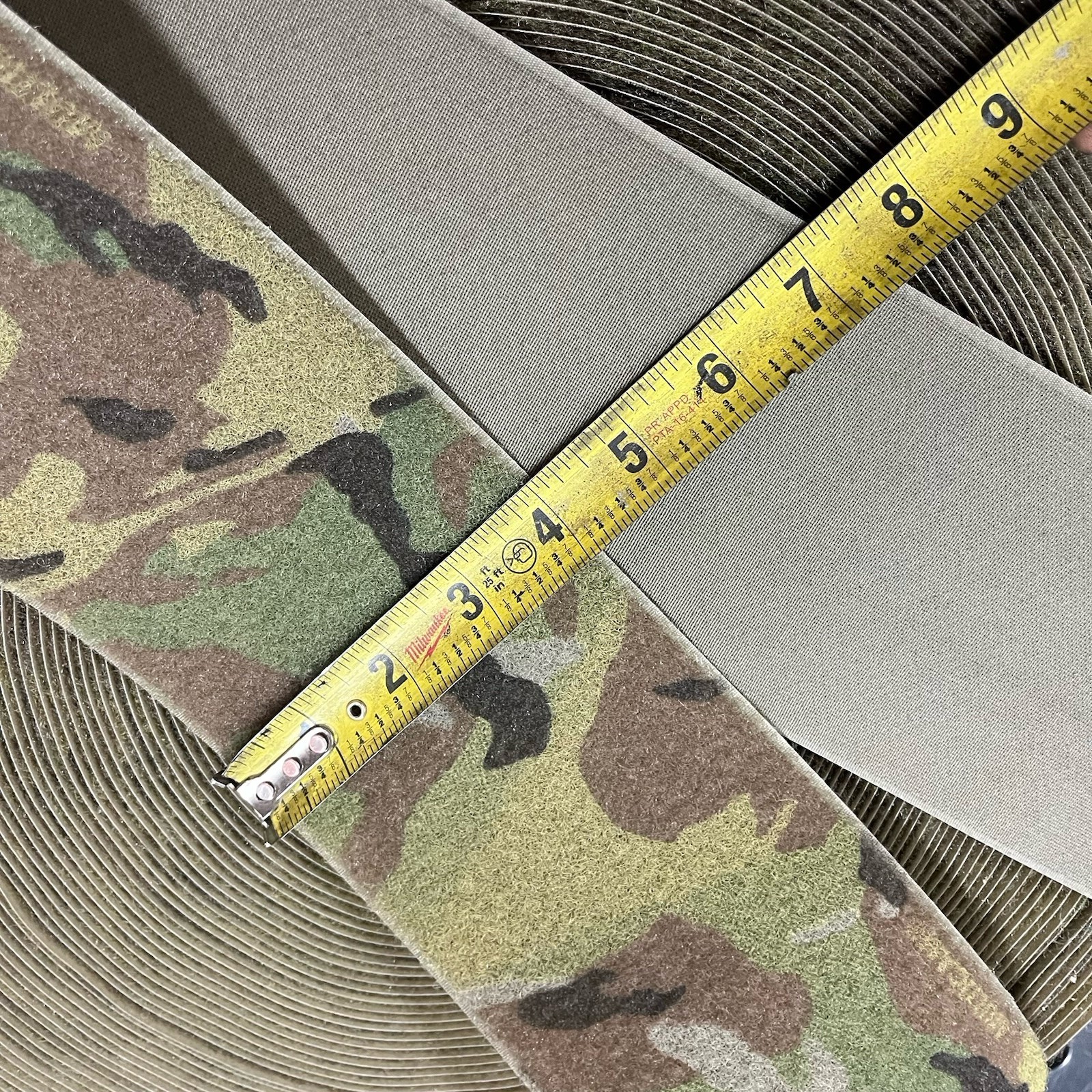 4" Velcro® Brand - LOOP - MIL-SPEC Multicam Camoflague SEW-ON TYPE - 1 YARD