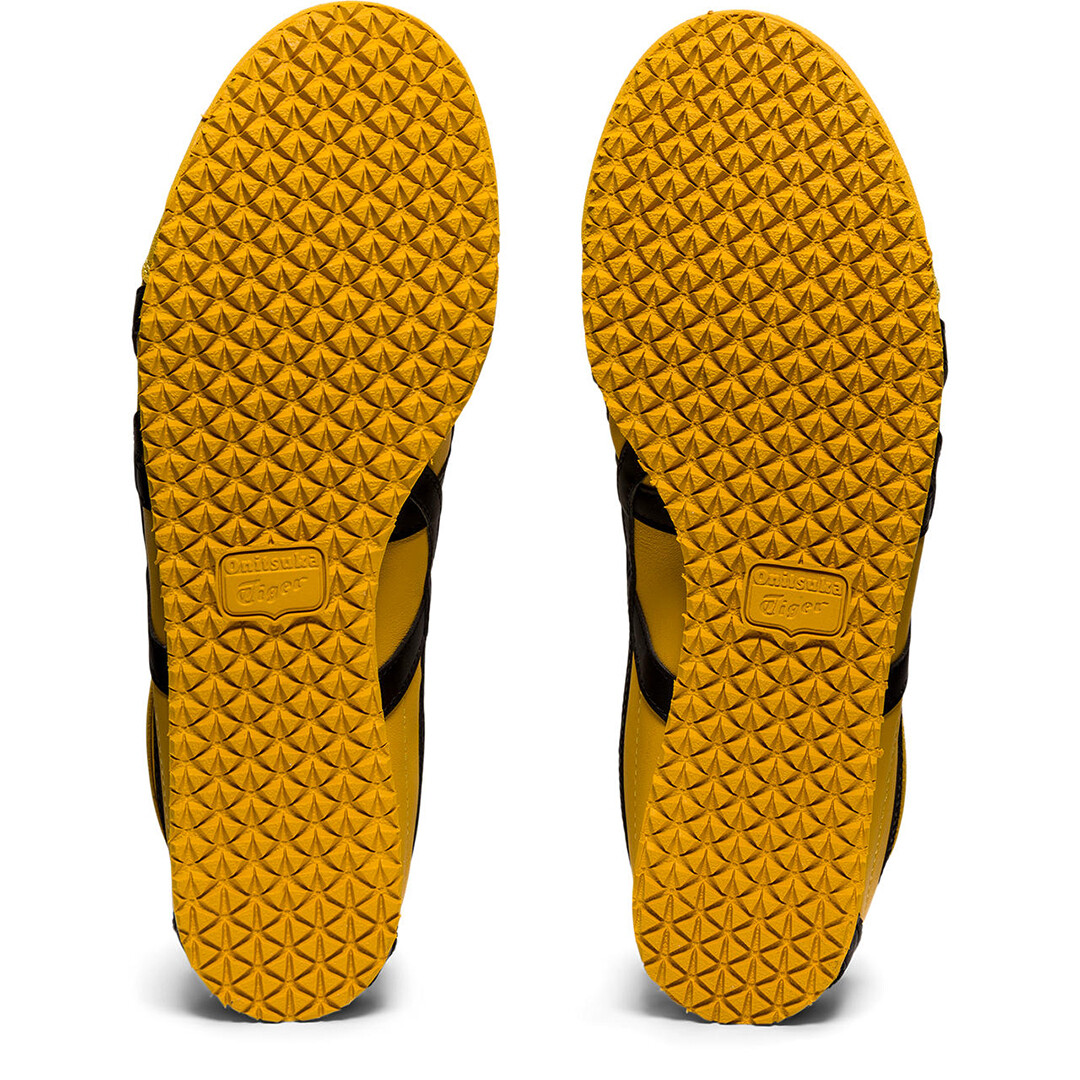 Onitsuka Tiger Mexico 66 Yellow Black Shoes New Without Box 1183C102-751