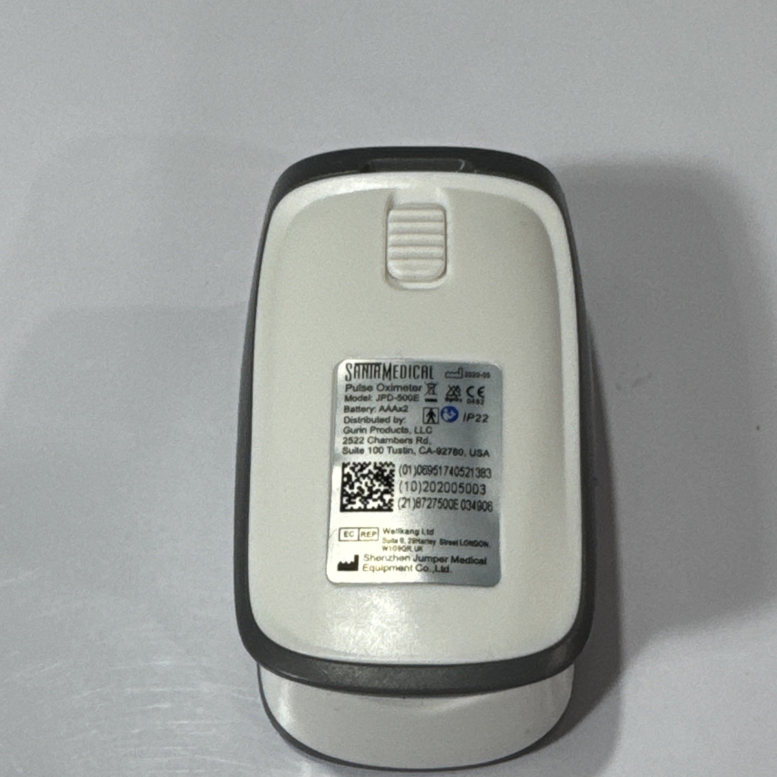 Fingertip Pulse Oximeter, Blood Oxygen Saturation Monitor (SpO2) with Pulse Rate