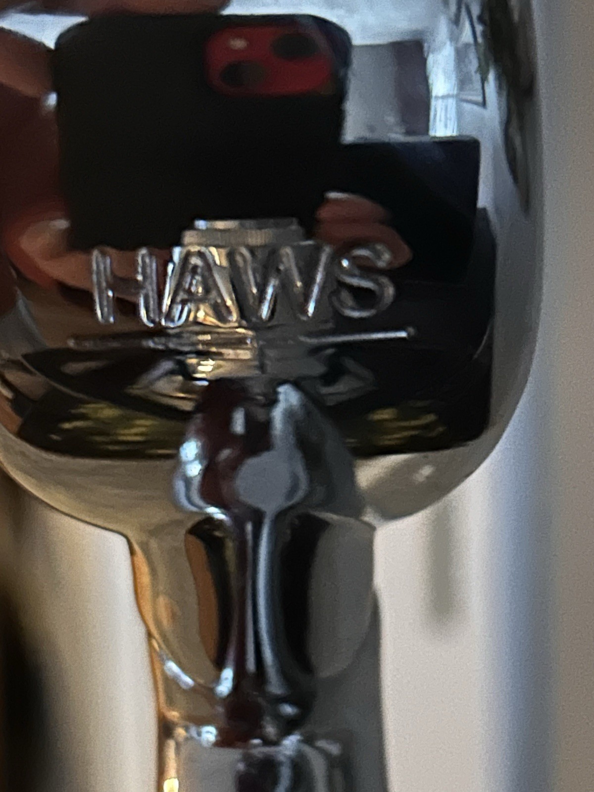 Haws 5054LF Flow Control Drinking Faucet Chrome Plated Brass Commercial