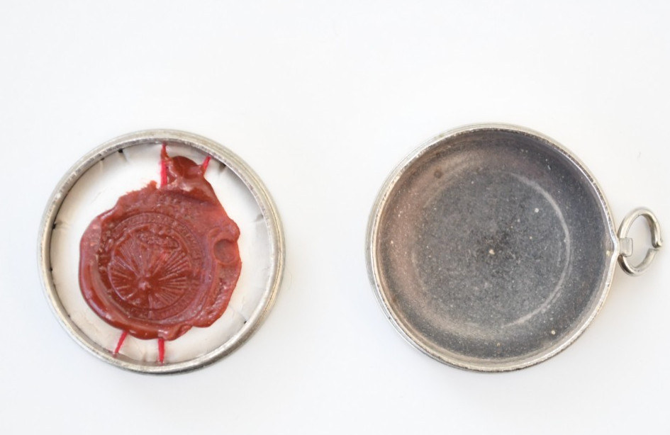 Antique Catholic Relic - Mother Marie-Leonie Paradis - 1840-1912 1st Class Seal