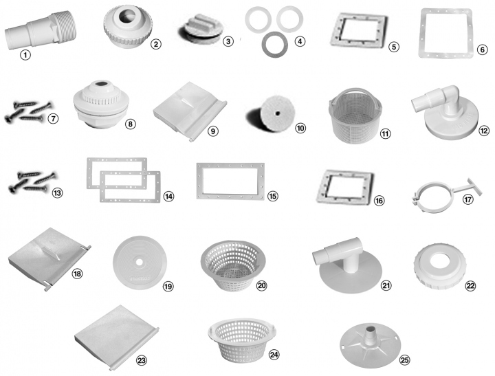Swimline Hydrotools 8926 Skimmer Replacement Weir Door Flap 8939 8940 Olympic