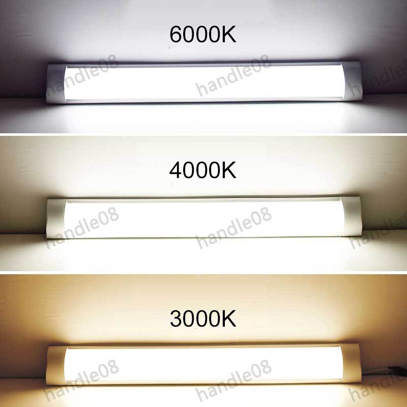 1FT 2FT 3FT 4FT LED Linear Batten Tube Light Bar Wall/Ceiling Mount Lamp Fixture