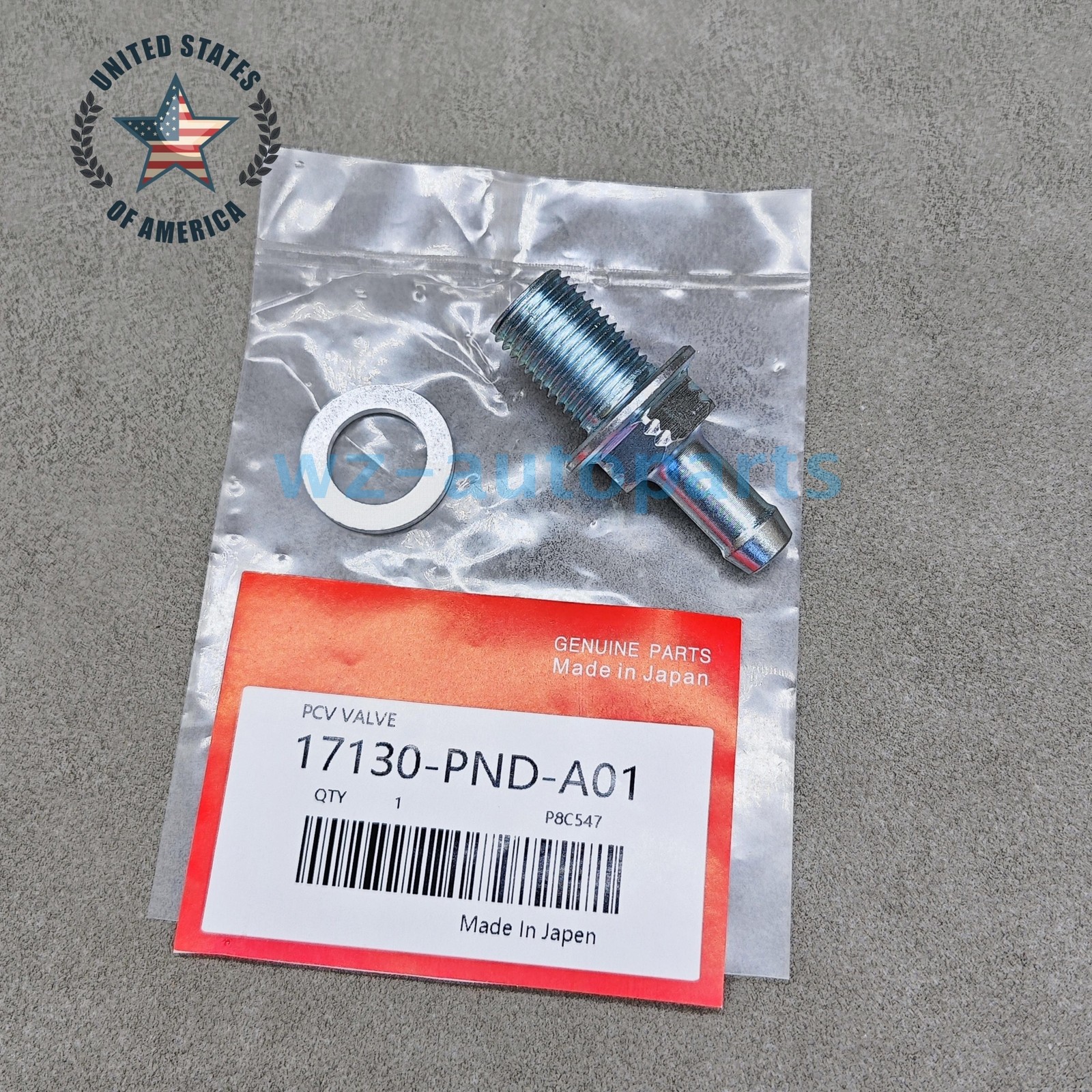 OEM!! 17130-PND-A01/ 94109-14000 Fits HONDA PCV VALVE WITH WASHER US