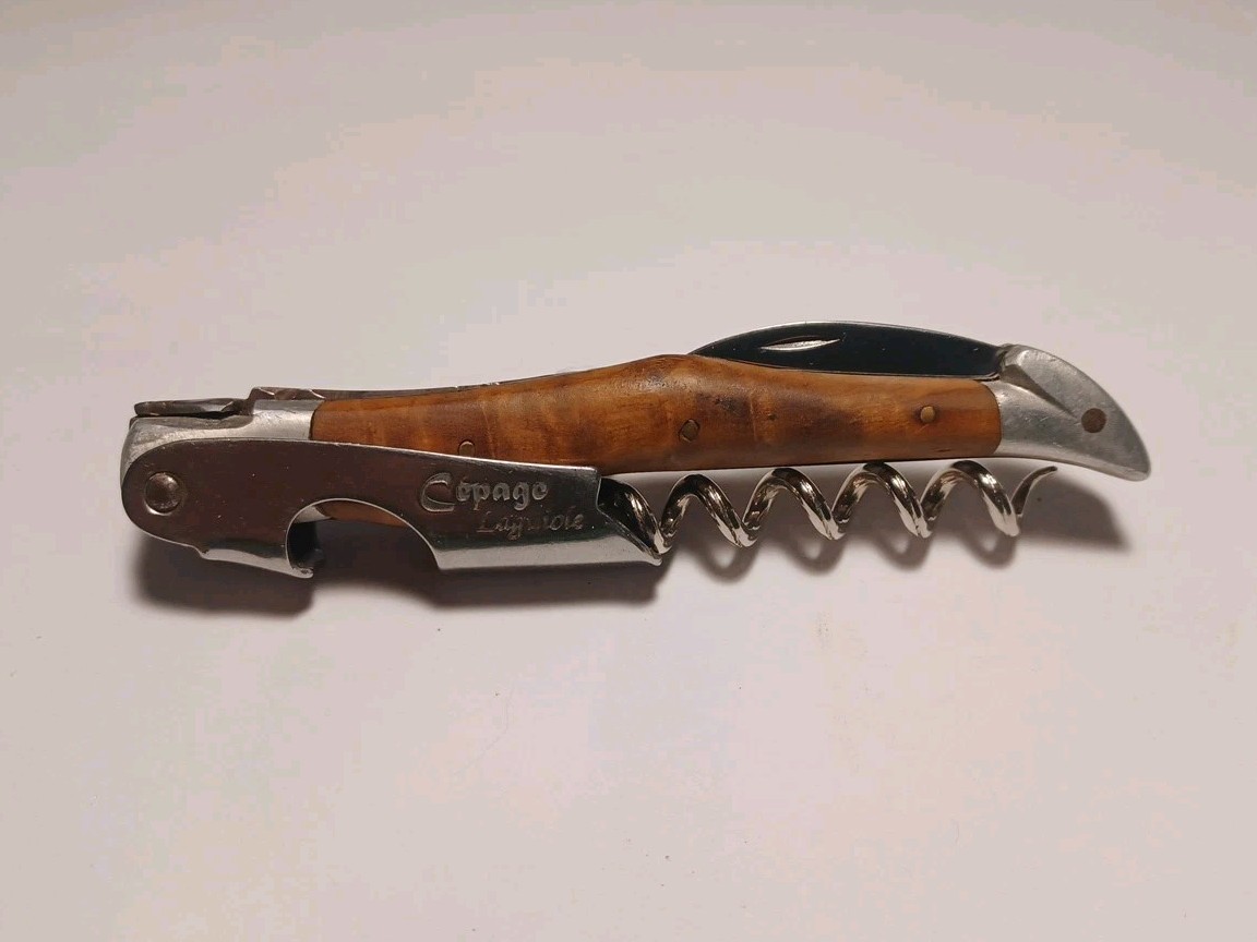 LAGUIOLE Cepage Waiters Corkscrew Wine Bottle Opener