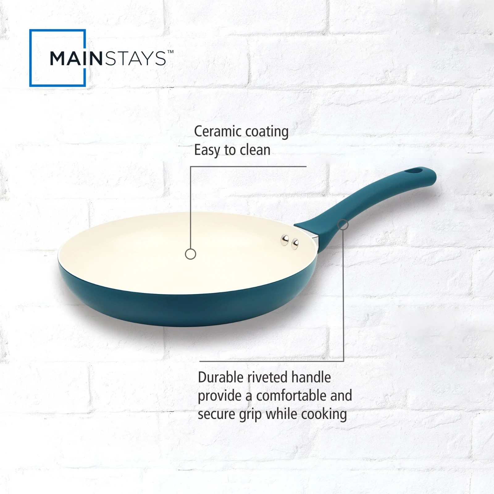 Mainstays Ceramic Aluminum 10 inch Frypan Corsair