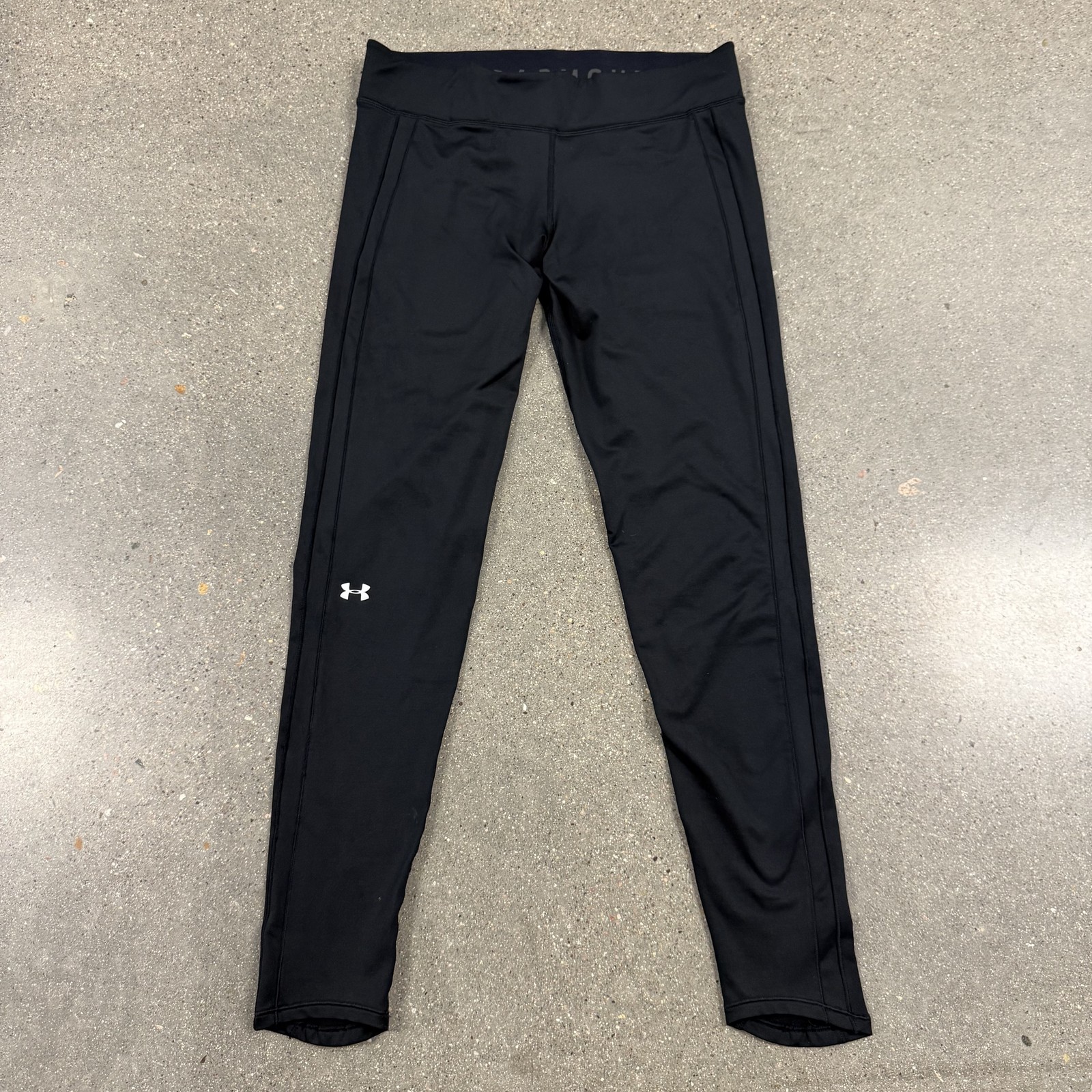 Under Armour Compression Leggings Women’s Small Athletic Workout Pants Running Y