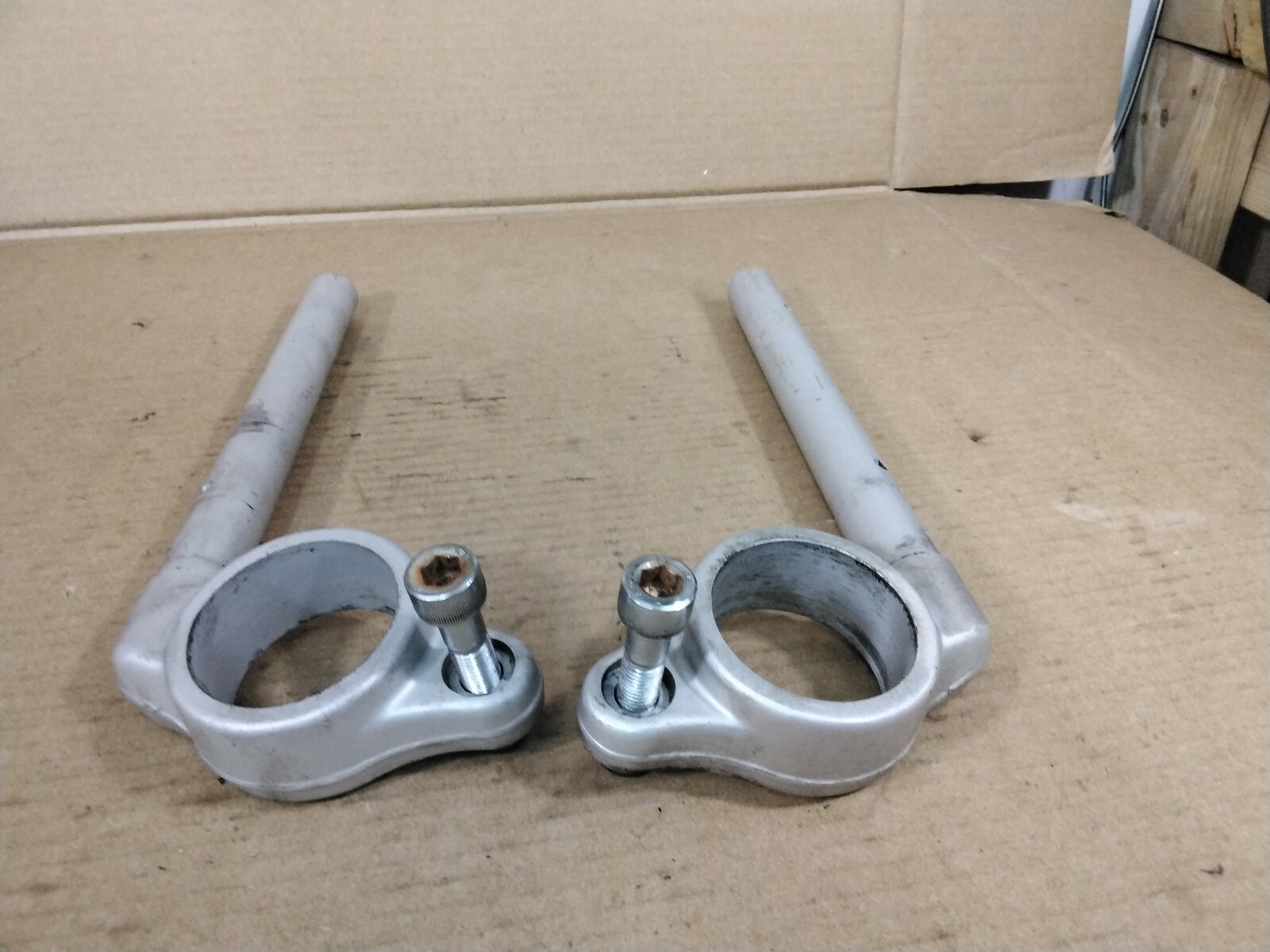 1993-98 Suzuki GSXR1100 Clip On Handlebars GSXR1100W Clip-Ons Straight GSXR1100