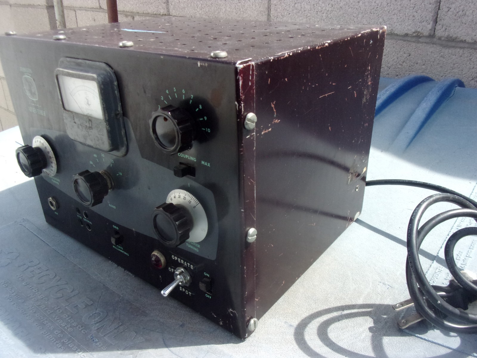 EF Johnson Viking Adventurer Tube Transmitter