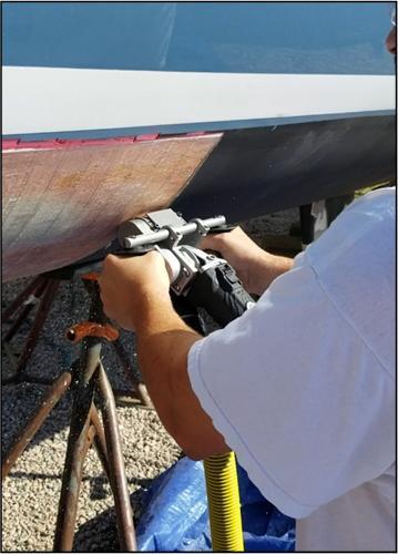 120 Volt Gelpeel (Gelplane) Gelcoat Peeler