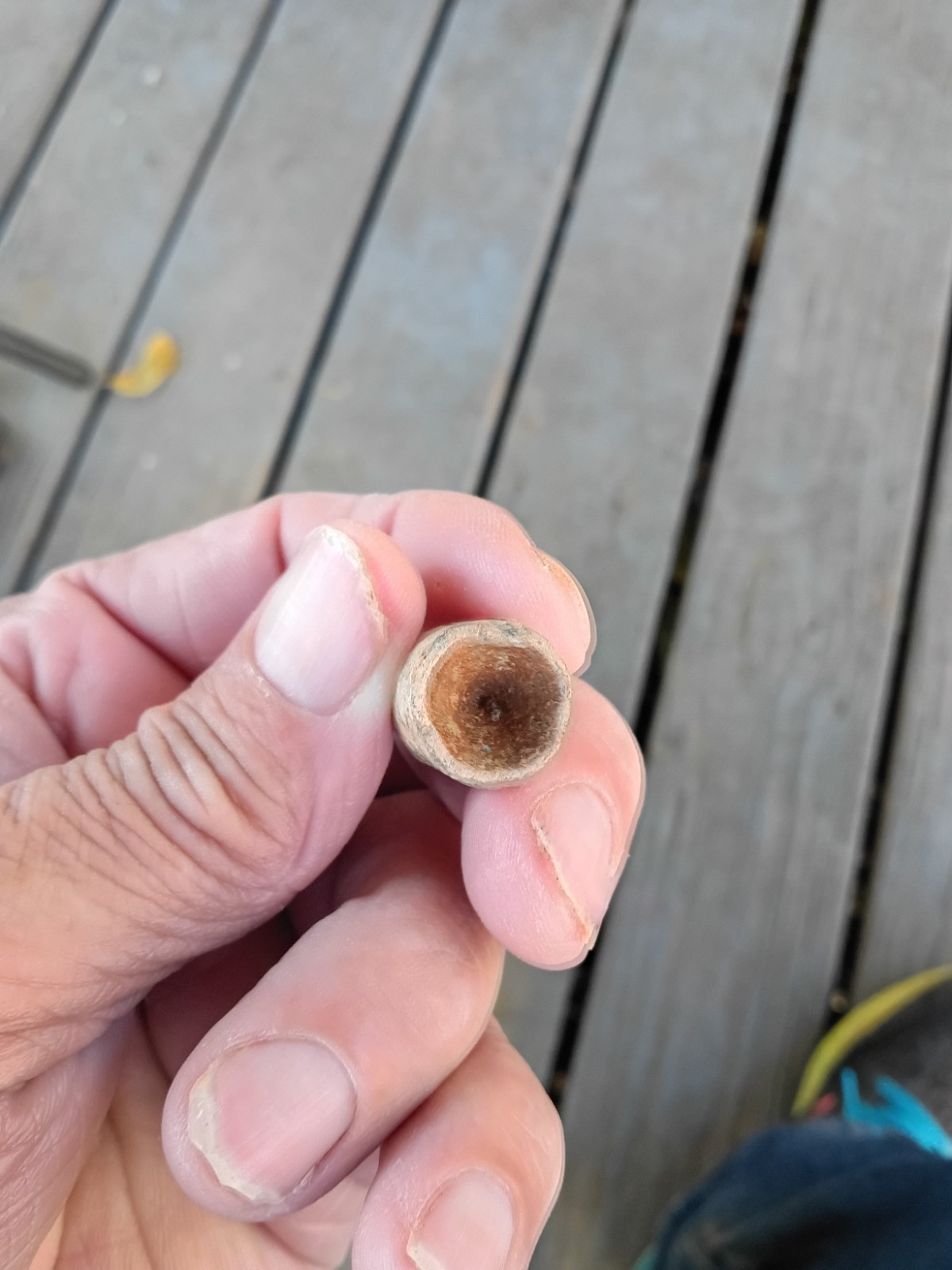 Civil War (1861-65) Original CS Nose Cast .577 ENFIELD Alexandria Louisiana