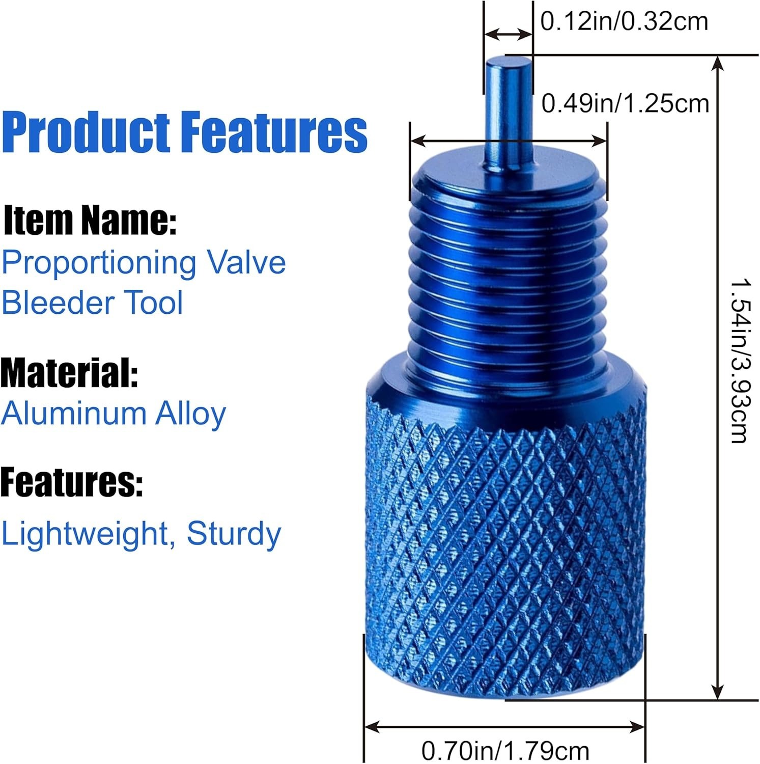 Brake Proportioning Valve Bleeder Tool, Valve Bleeding Tool Compatible with G...