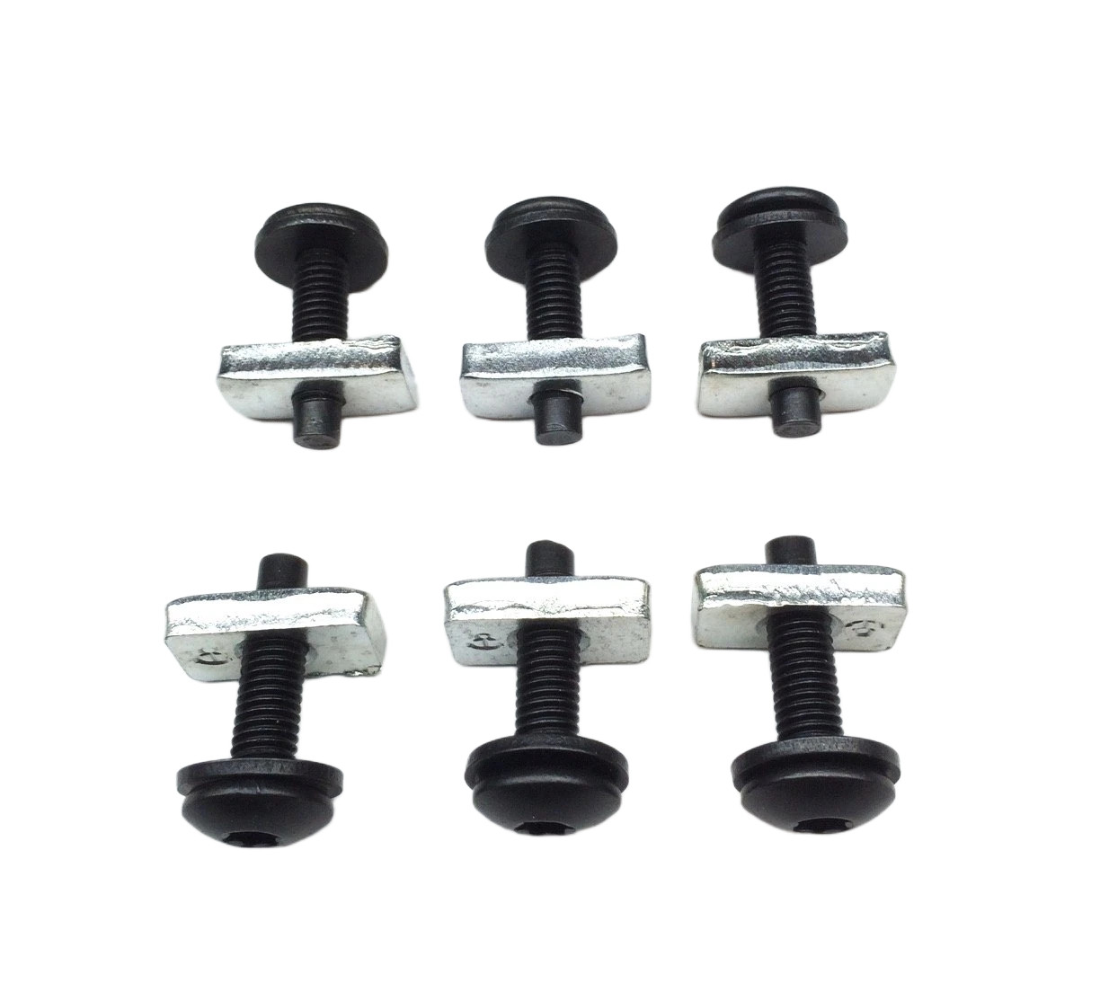 Hard Top Screws & Fasteners Kit 6 Screws & 6 Nuts FITS 1997-2006 Jeep Wrangler