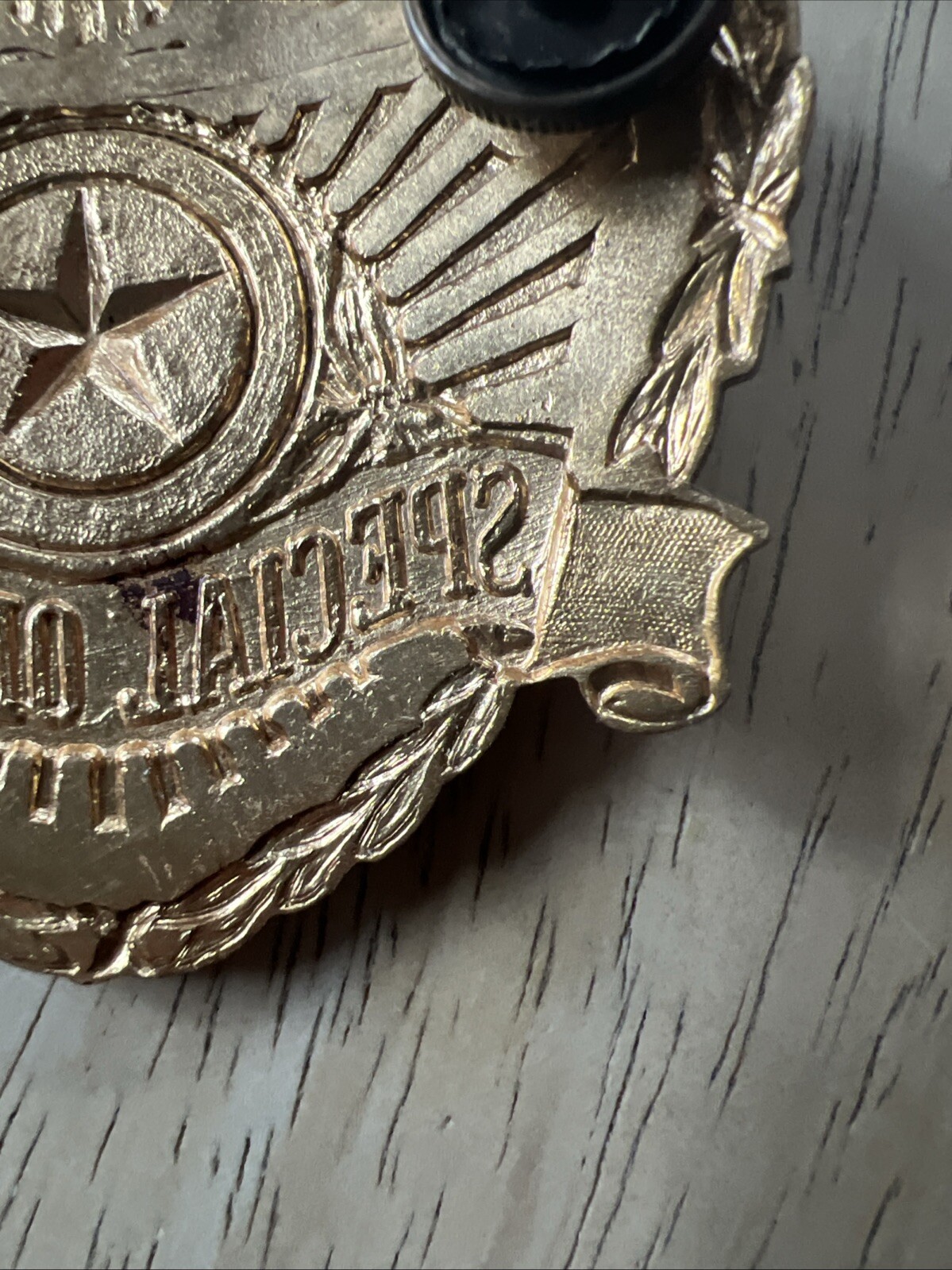 Vintage Double Screwback Special Hat Pin