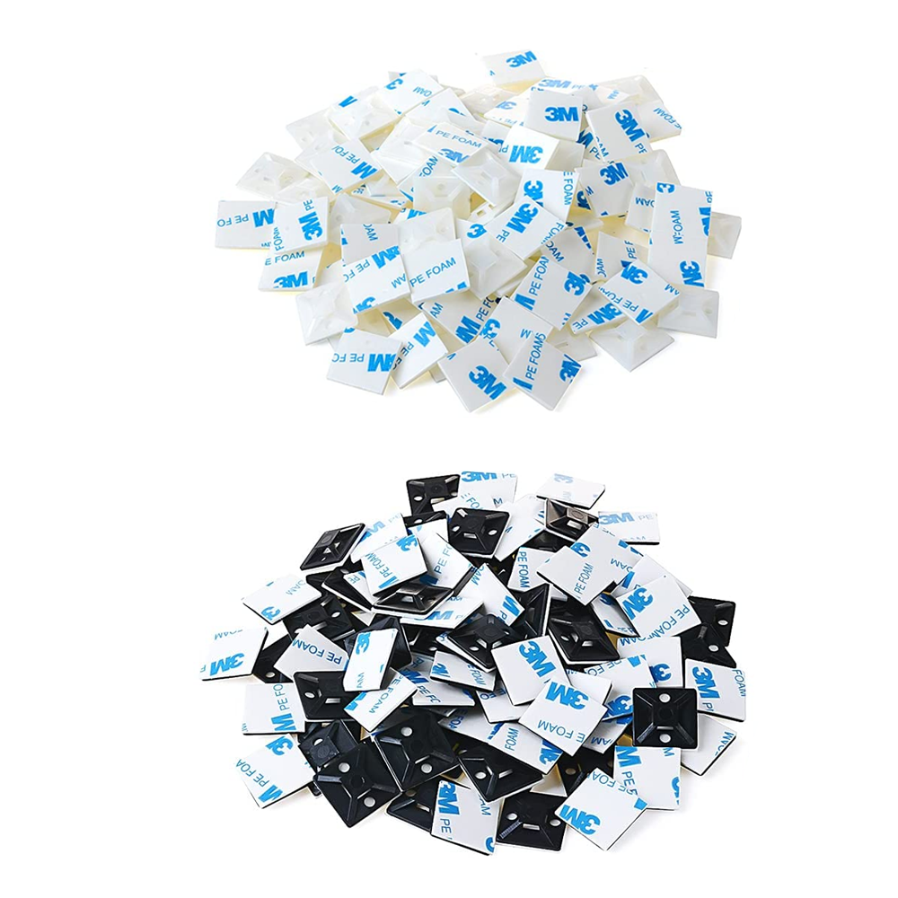 100PCS Metal Zip Ties Stainless Steel Heavy Duty Self-Locking Cable Ties Lock US