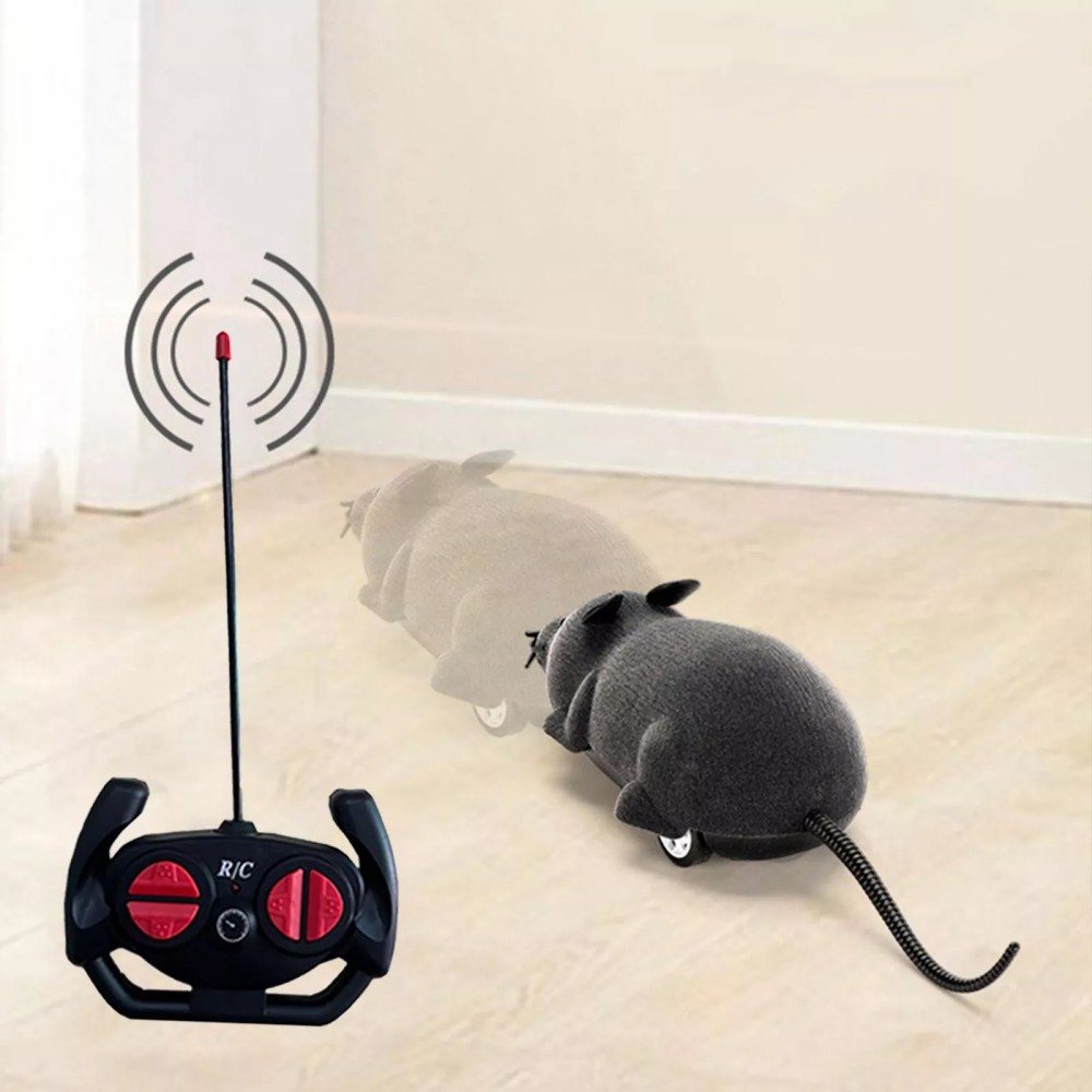 Wireless Remote Control RC Rat Electronic Mouse for Cat Dog Pet Toy Novelty US
