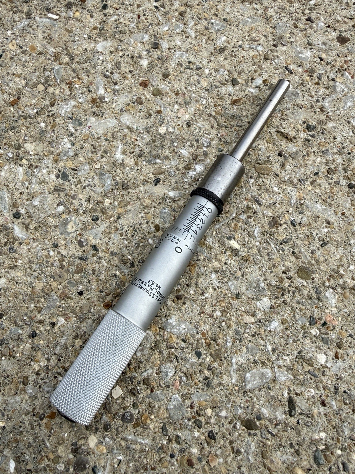 Starrett 63P 0-2" Micrometer Head .001” Graduation USA Made