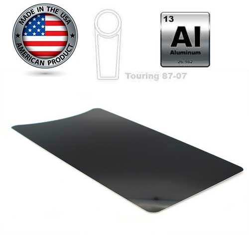 Black Aluminum Dash Insert Cover For Harley Electra Glide Tour Road Glide 87-07