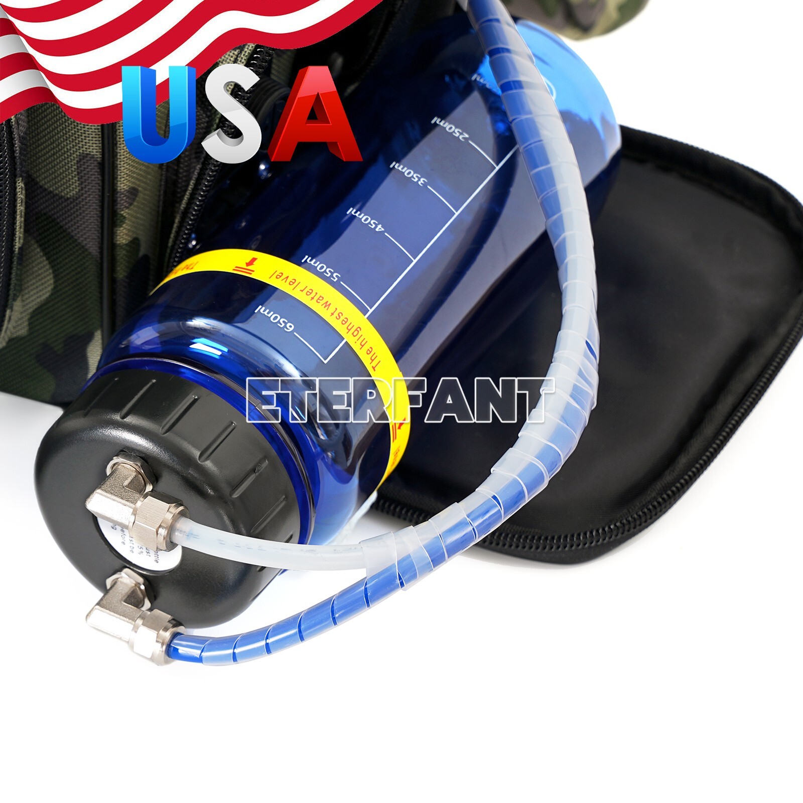 Portable Dental Delivery Unit Bag Air Compressor Suction System 4 Hole BD-401 US