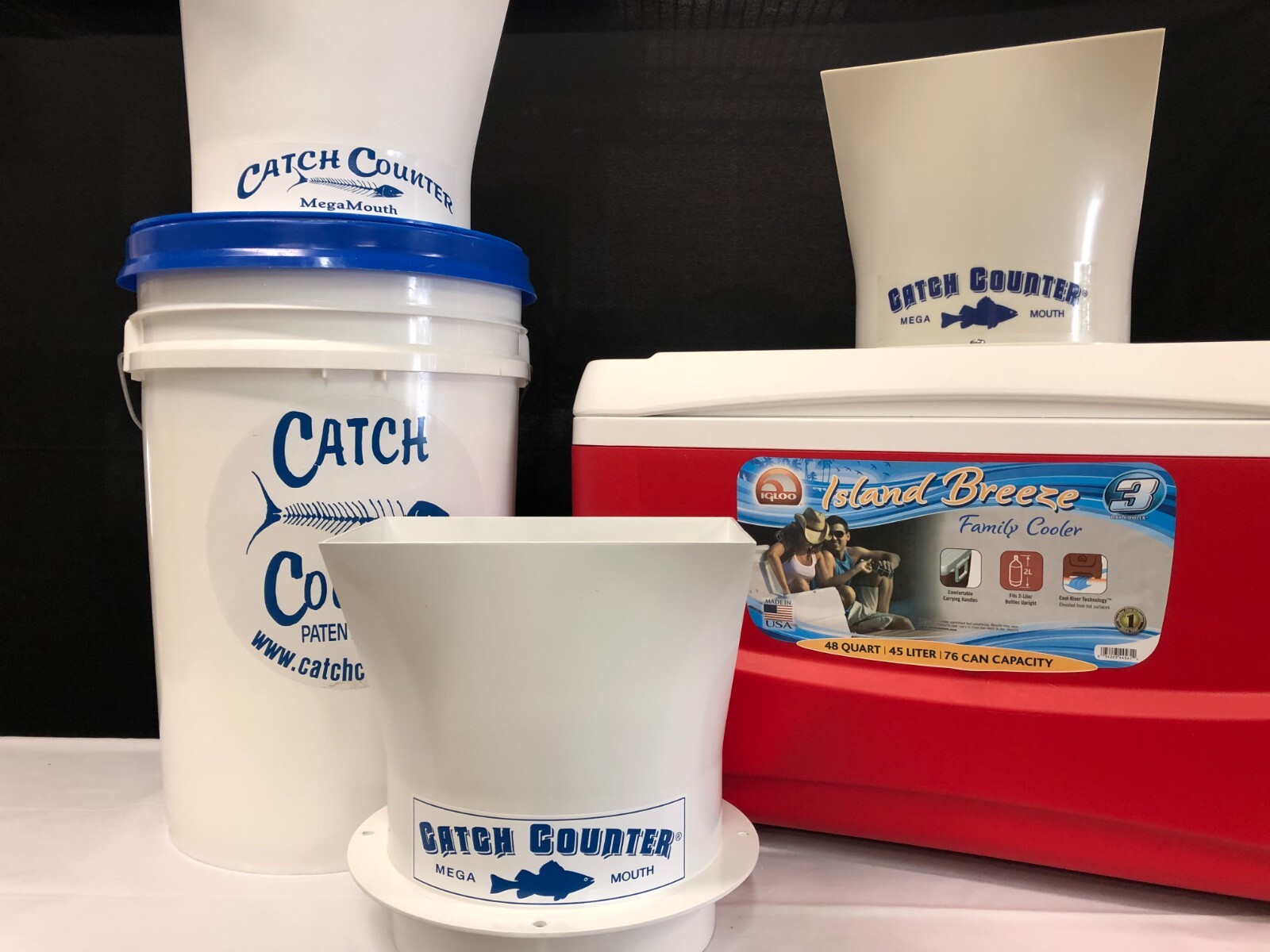CatchCounter "MegaMouth" auto Crappie, Perch, Gills or Panfish Fish Counter