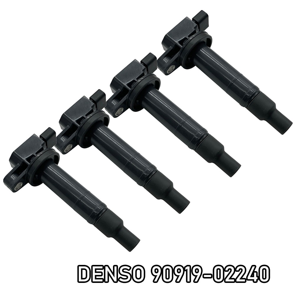 GENUINE DENSO Ignition Coils For 2000-2016 Toyota & Scion xA xB I4, 90919-02240!