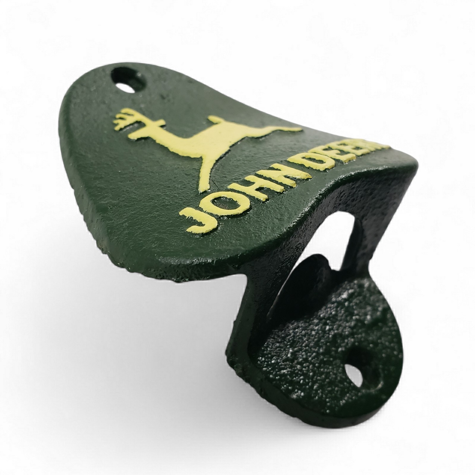 Green deer Vintage Wall Mounted Bottle Opener Cast Iron Bar Decor Beer Opener