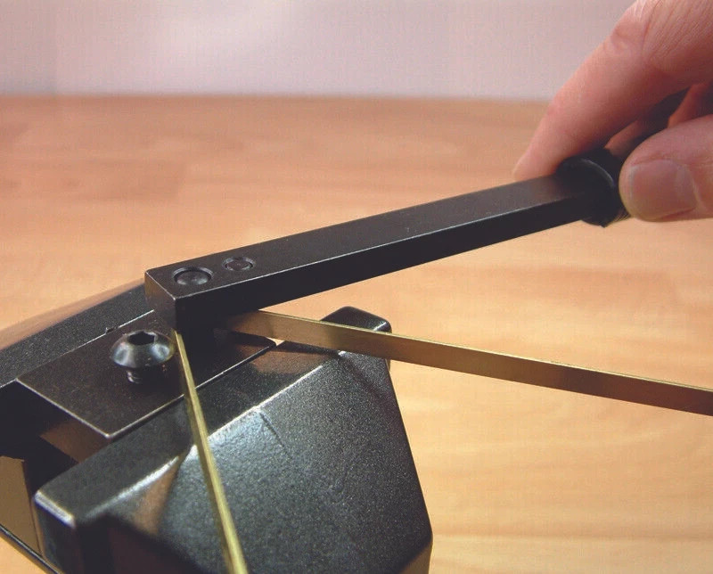 Hand Bender 1/8" Manual Bending Bender Mini Flat Bar Rod Bender 180° 45# Steel