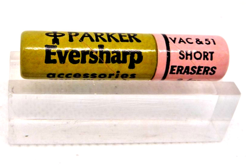 Parker Vintage Vac and 51 short Pencil Eraser--