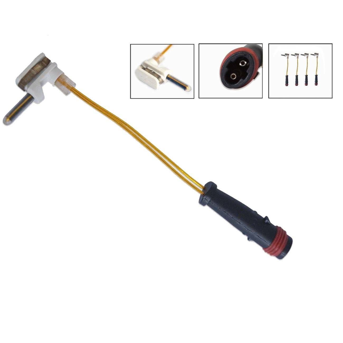 4pcs Front Rear Brake Pad Wear Sensor Kit for Mercedes Benz W211 W220 2115401717