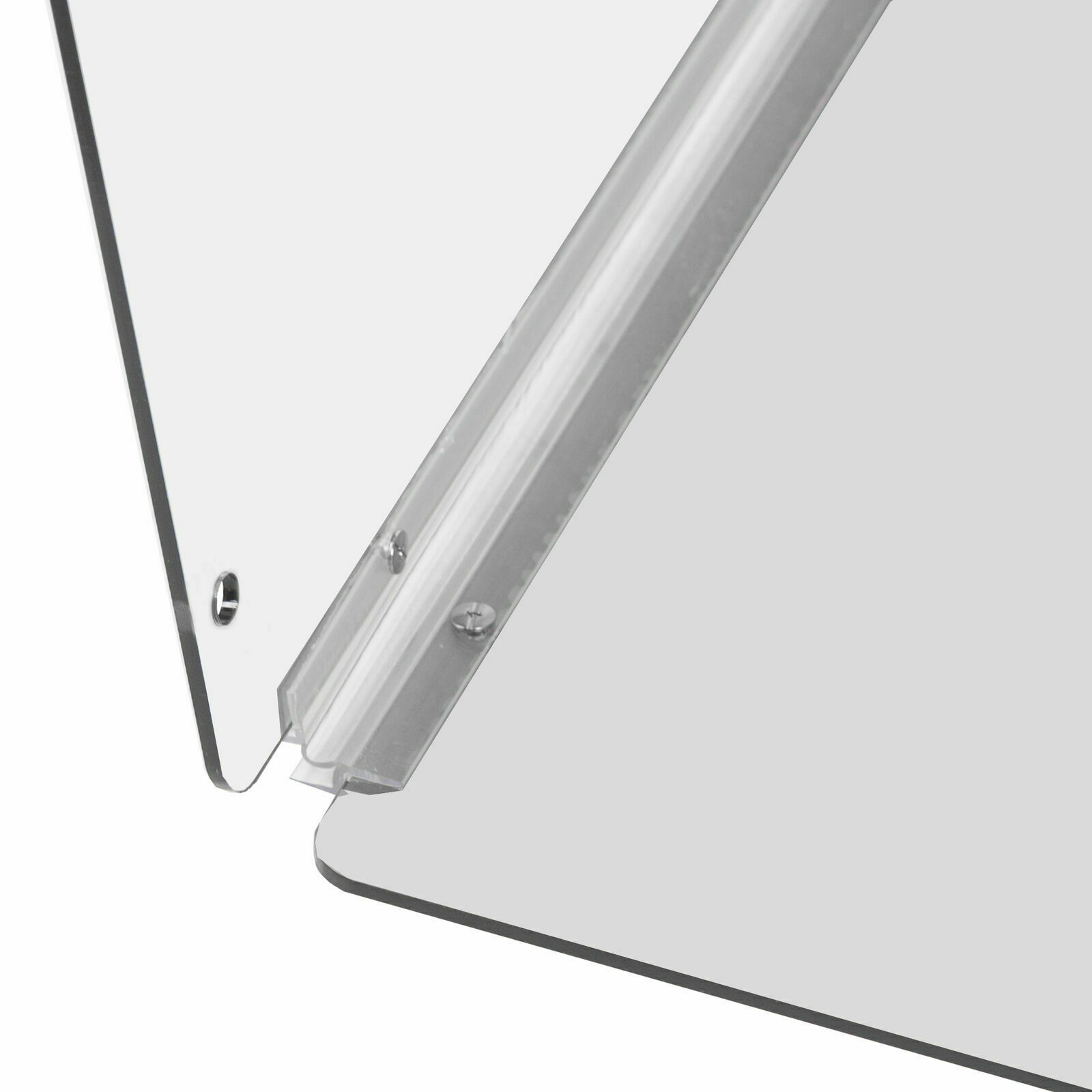 Clear Folding Golf Cart Windshield Clear Acrylic For Club Car DS 1982-2000.5