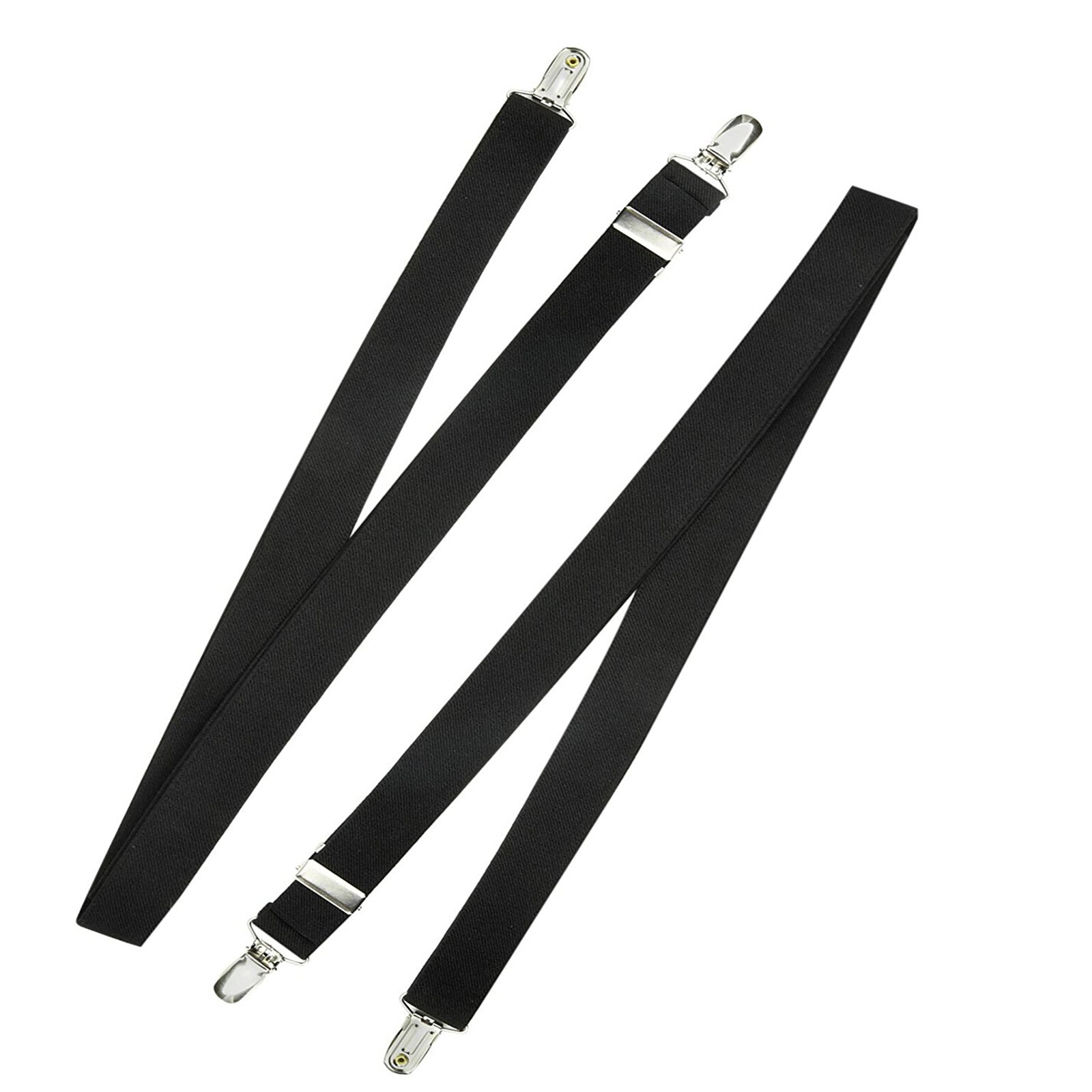 2x Bed Sheet Fastener Adjustable Elastic Suspenders Straps Covers Clips Gripper