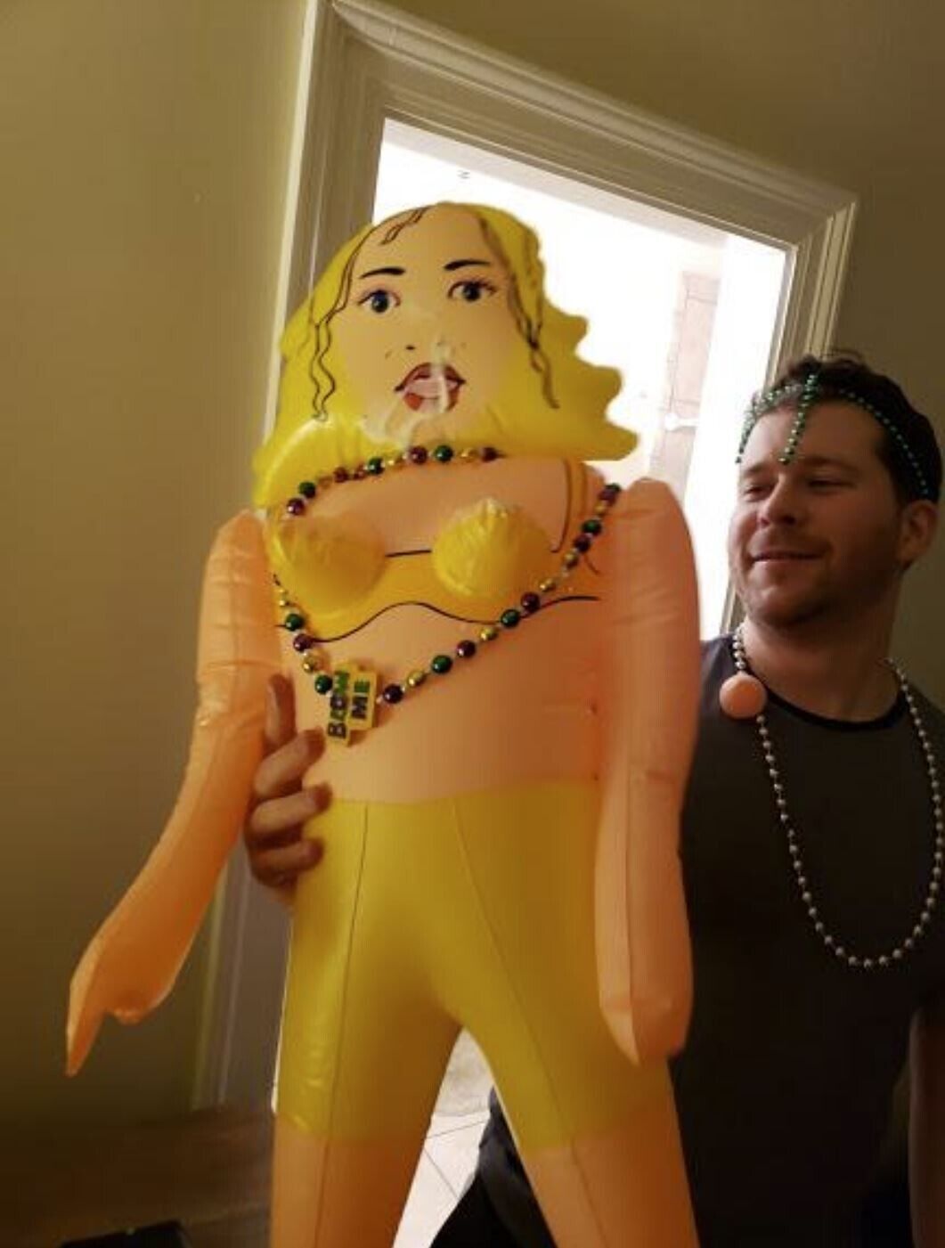 Ideal Inflatable Adult Wife Girlfriend Woman Blow Up Bachelor Party Gag Gift